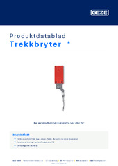 Trekkbryter  * Produktdatablad NB