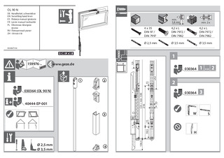 Installation instructions (54292)