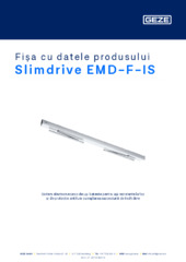 Slimdrive EMD-F-IS Fișa cu datele produsului RO