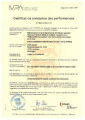 Certificat FR (759064)
