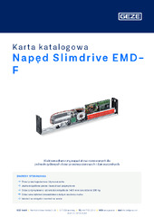 Napęd Slimdrive EMD-F Karta katalogowa PL