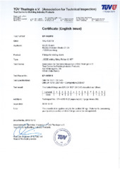 Inspection certificate EN (951132)