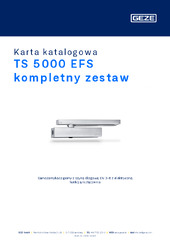 TS 5000 EFS kompletny zestaw Karta katalogowa PL