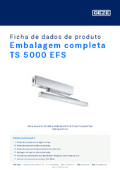 Embalagem completa TS 5000 EFS Ficha de dados de produto PT