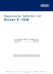Boxer E-ISM Sigurnosno-tehnički list HR