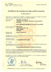 Certificat FR (740472)