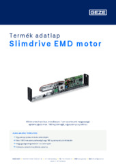 Slimdrive EMD motor Termék adatlap HU