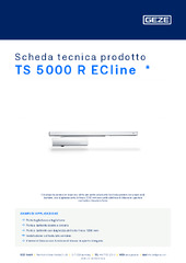 TS 5000 R ECline  * Scheda tecnica prodotto IT