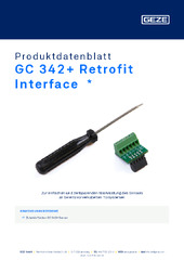 GC 342+ Retrofit Interface  * Produktdatenblatt DE