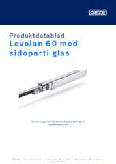 Levolan 60 Glas fastfältfastsättning Produktdatablad SV