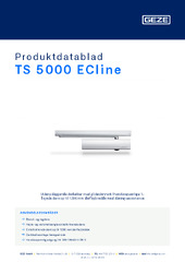 TS 5000 ECline Produktdatablad DA
