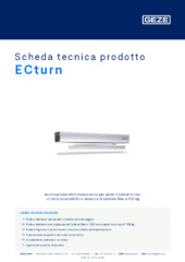 ECturn Scheda tecnica prodotto IT