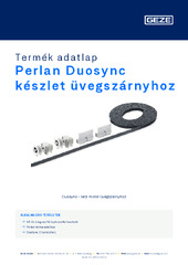 Perlan Duosync készlet üvegszárnyhoz Termék adatlap HU