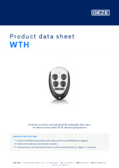 WTH Product data sheet EN