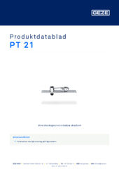 PT 21 Produktdatablad NB