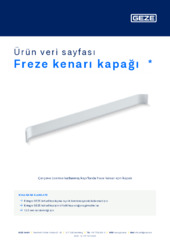 Freze kenarı kapağı  * Ürün veri sayfası TR