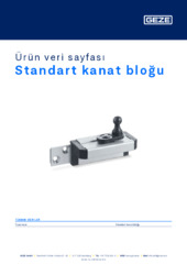 Standart kanat bloğu Ürün veri sayfası TR