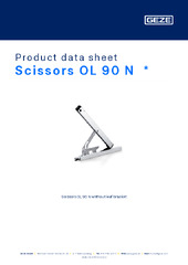 Scissors OL 90 N  * Product data sheet EN