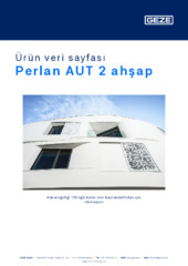 Perlan AUT 2 ahşap Ürün veri sayfası TR