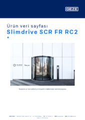 Slimdrive SCR FR RC2  * Ürün veri sayfası TR