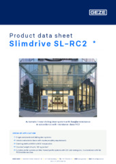 Slimdrive SL-RC2  * Product data sheet EN