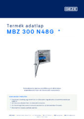 MBZ 300 N48G  * Termék adatlap HU