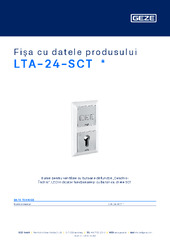 LTA-24-SCT  * Fișa cu datele produsului RO