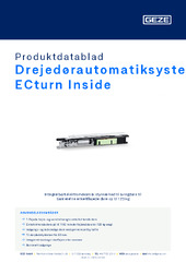 Drejedørautomatiksystem ECturn Inside Produktdatablad DA