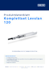 Komplettset Levolan 120 Produktdatenblatt DE
