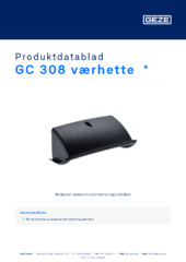 GC 308 værhette  * Produktdatablad NB