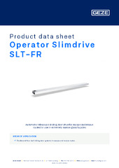 Operator Slimdrive SLT-FR Product data sheet EN