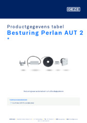Besturing Perlan AUT 2  * Productgegevens tabel NL