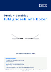 ISM glideskinne Boxer Produktdatablad DA