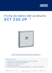 Contacto llave 220 UP  * Ficha de datos del producto ES