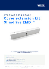 Cover extension kit Slimdrive EMD  * Product data sheet EN