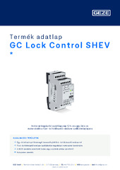 GC Lock Control SHEV  * Termék adatlap HU