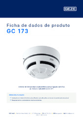 GC 173 Ficha de dados de produto PT