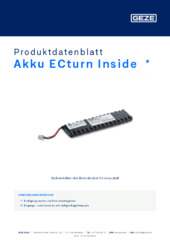 Akku ECturn Inside  * Produktdatenblatt DE