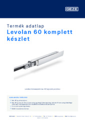 Levolan 60 komplett készlet Termék adatlap HU