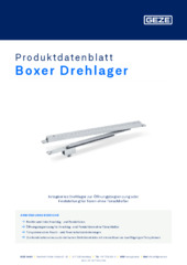 Boxer Drehlager Produktdatenblatt DE
