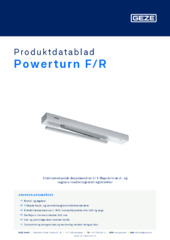 Powerturn F/R Produktdatablad DA