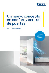 Tríptico GEZE ActiveStop