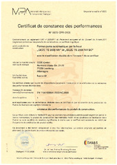 Certificat FR (759200)
