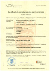 Certificat FR (763981)