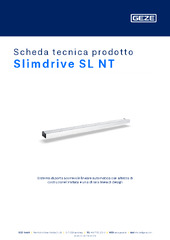 Slimdrive SL NT Scheda tecnica prodotto IT
