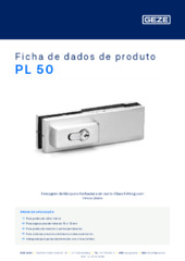 PL 50 Ficha de dados de produto PT