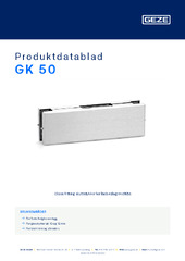 GK 50 Produktdatablad NB