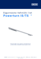 Powerturn IS/TS  * Sigurnosno-tehnički list HR