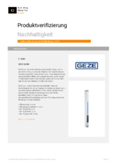 Produktdeklaration (LEED, DGNB, EPD) DE (1805177)