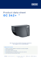 GC 342+  * Product data sheet EN